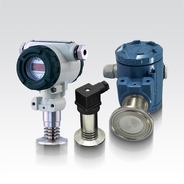 Sanitary pressure level sensor